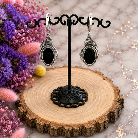 Серебряные серьги Марта 